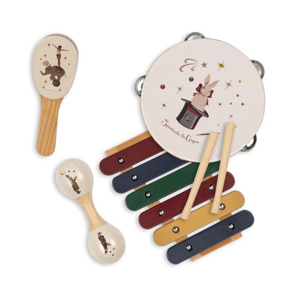 Konges Slojd Muziekinstrumenten Set Circus koop je bij Babywinkel