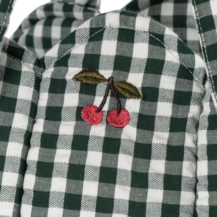 Konges Slojd Poppen Reiswieg Green Check koop je bij Babywinkel