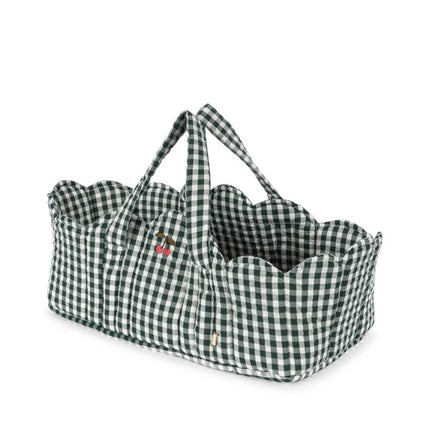 Konges Slojd Poppen Reiswieg Green Check koop je bij Babywinkel