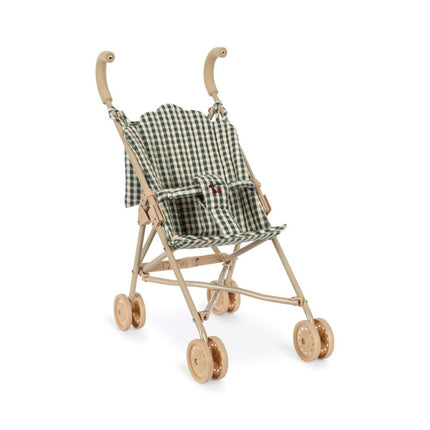 Konges Slojd Poppenbuggy Smoke Pine Check koop je bij Babywinkel