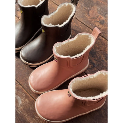 Konges Slojd Regenlaarsjes Cherry Lowcameo Brown - Konges Slojd - Babywinkel - 5715404261579