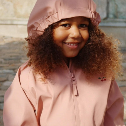 Konges Slojd Regenset Plainy Cameo Brown koop je bij Babywinkel