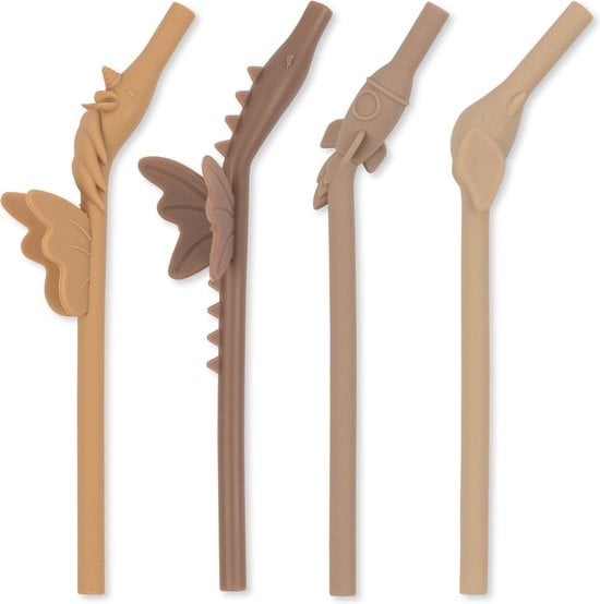 Konges Slojd Rietjes 4 Pack Silicone Mix Shaped Hortensia Mix - Konges Slojd - Babywinkel - 5715404133012