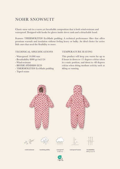 Konges Slojd Sneeuwpak Kind Nohr Tiger Oak - Babywinkel - 5715681088708