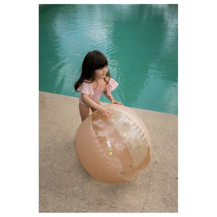 Konges Slojd Strandbal Multi Cherry Blush Transparent - Konges Slojd - Babywinkel - 5715404170154