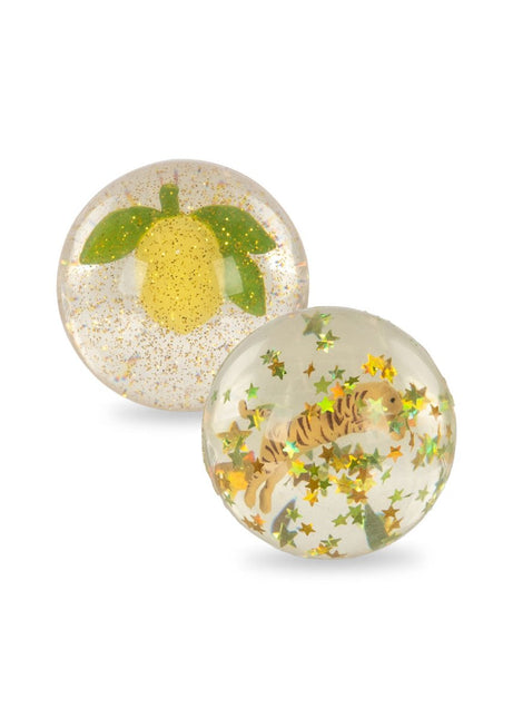 Konges Slojd Stuiterballen Lemon En Tiger 2St koop je bij Babywinkel