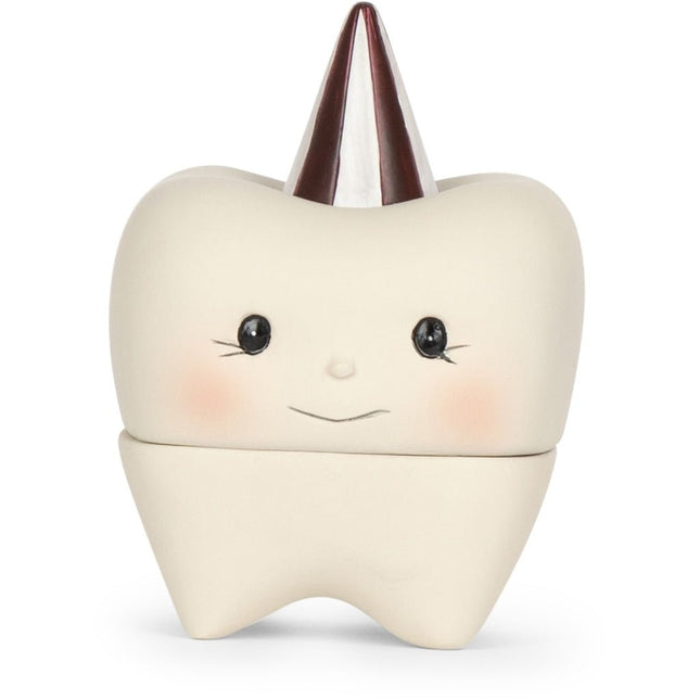 Konges Slojd Tandendoosje Off White 9Cm koop je bij Babywinkel