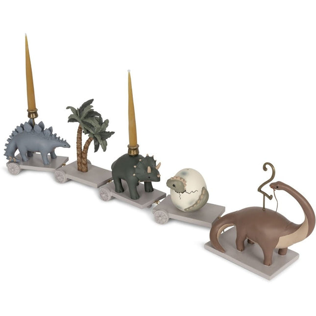 Konges Slojd Trekfiguur Birthday Train Dinomite - Konges Slojd - Babywinkel - 5712982980885