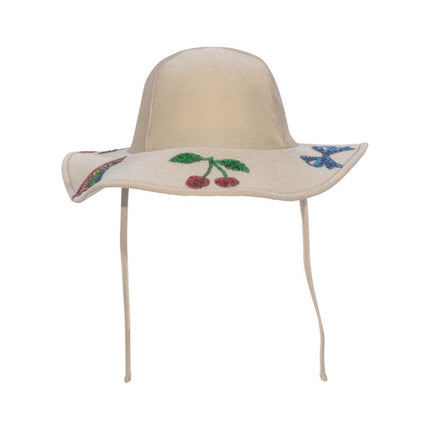 Konges Slojd Zonnehoedje Baby Beatrice Off White - Konges Slojd - Babywinkel - 5715681032305