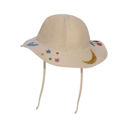 Konges Slojd Zonnehoedje Baby Beatrice Off White - Konges Slojd - Babywinkel - 5715681032305