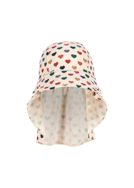 Konges Slojd Zonnehoedje Baby Manuca Frill Coeur Coloré - Konges Slojd - Babywinkel - 5715681020661