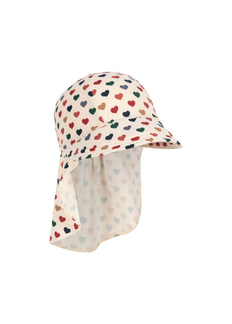 Konges Slojd Zonnehoedje Baby Manuca Frill Coeur Coloré - Konges Slojd - Babywinkel - 5715681020661