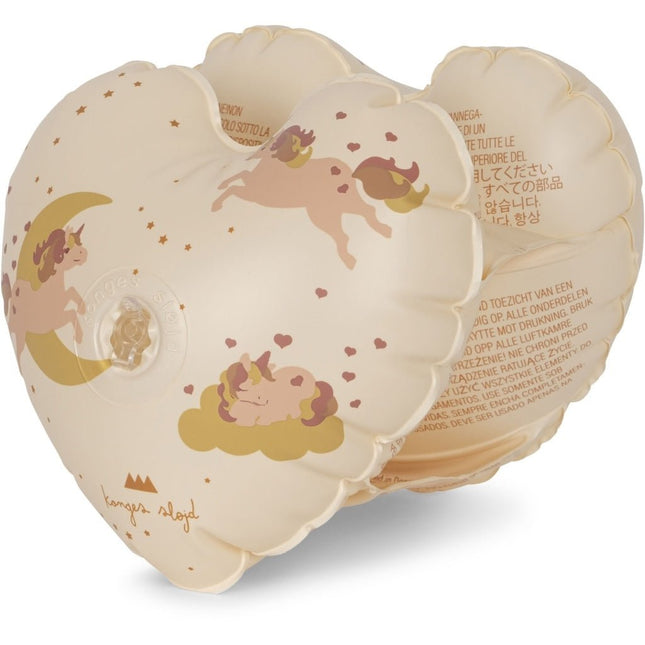 Konges Slojd Zwembandjes Hartjes Unicorn - Konges Slojd - Babywinkel - 5715404050388