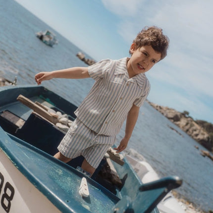 Korte broek Multi Stripe koop je bij Babywinkel