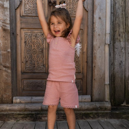 Korte broek Pink Blush koop je bij Babywinkel