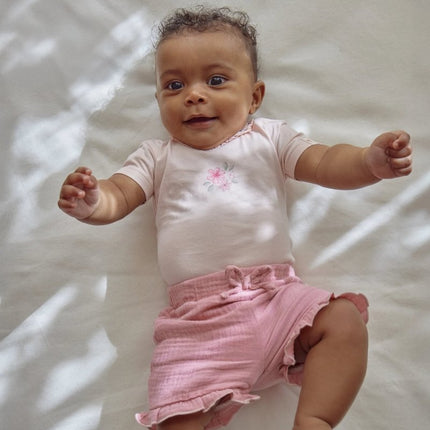 Korte broek roze Pink Blush koop je bij Babywinkel