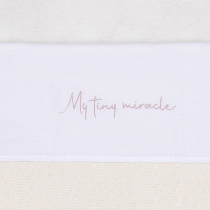Laken Wieg 75x100cm My Tiny Miracle - Wild Rose - Babywinkel - 8717329376625