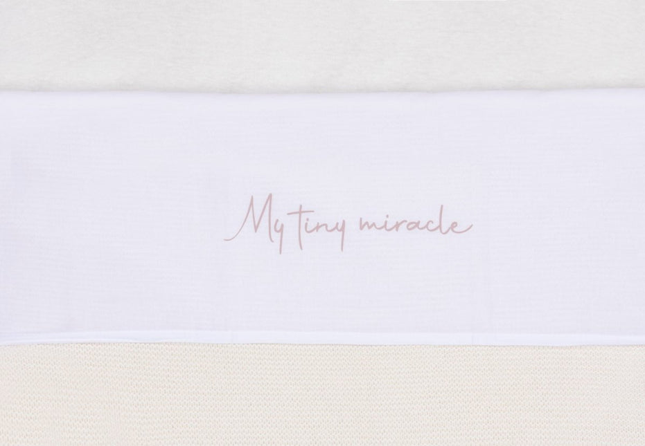 Laken Wieg 75x100cm My Tiny Miracle - Wild Rose - Babywinkel - 8717329376625