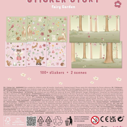 LD Stickerset Fairy Garden koop je bij Babywinkel