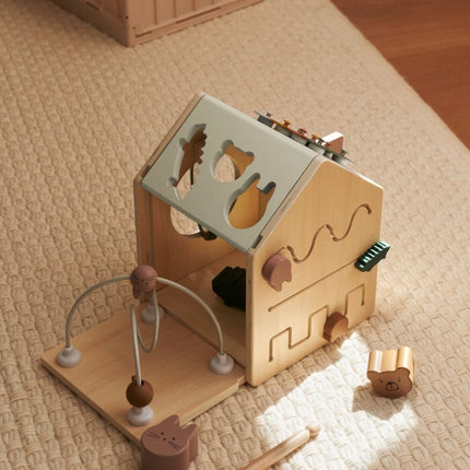 Liewood Activiteitenkubus Huis Van Hout koop je bij Babywinkel