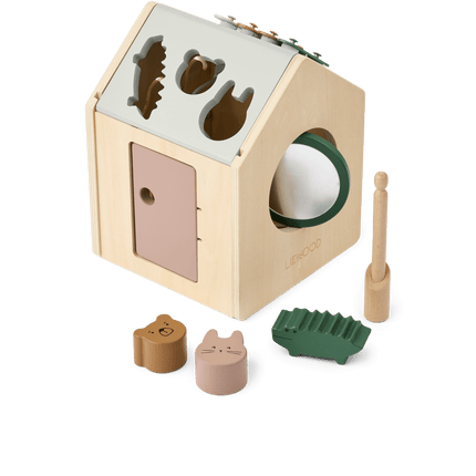 Liewood Activiteitenkubus Huis Van Hout koop je bij Babywinkel