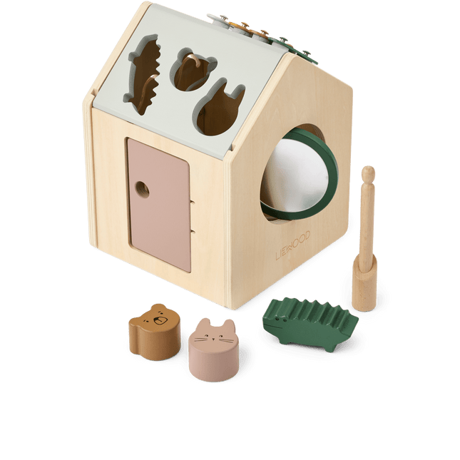Liewood Activiteitenkubus Huis Van Hout koop je bij Babywinkel