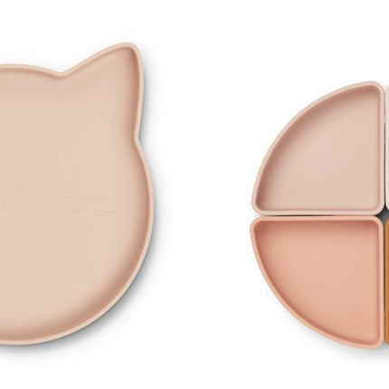 Liewood Babybord Arne Cat Rose - Liewood - Babywinkel - 5713370489669