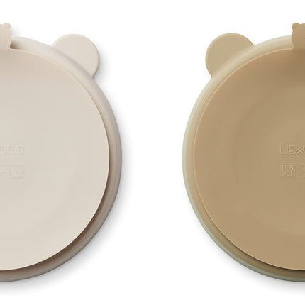 Liewood Babybord Stacy Sandy/Oat 2St - Liewood - Babywinkel - 5715335050167