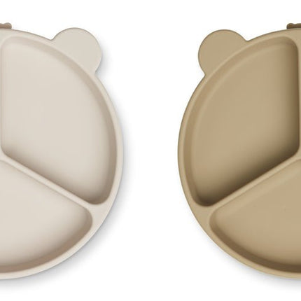 Liewood Babybord Stacy Sandy/Oat 2St - Liewood - Babywinkel - 5715335050167