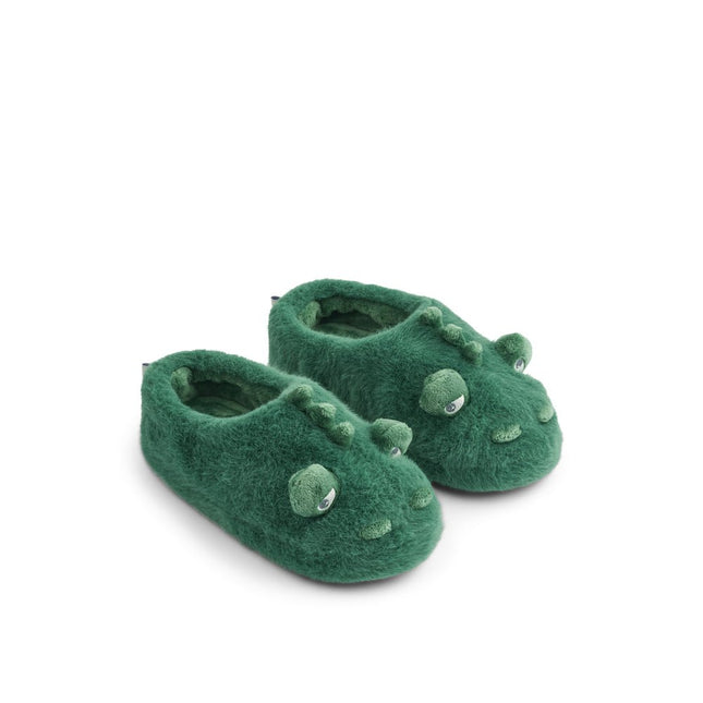 Liewood Babyslofjes Aviaja Crocodile Garden Green - Babywinkel - 5715493534653