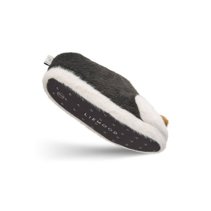 Liewood Babyslofjes Aviaja Penguin Sandy/ Dark Green - Babywinkel - 5715493534578