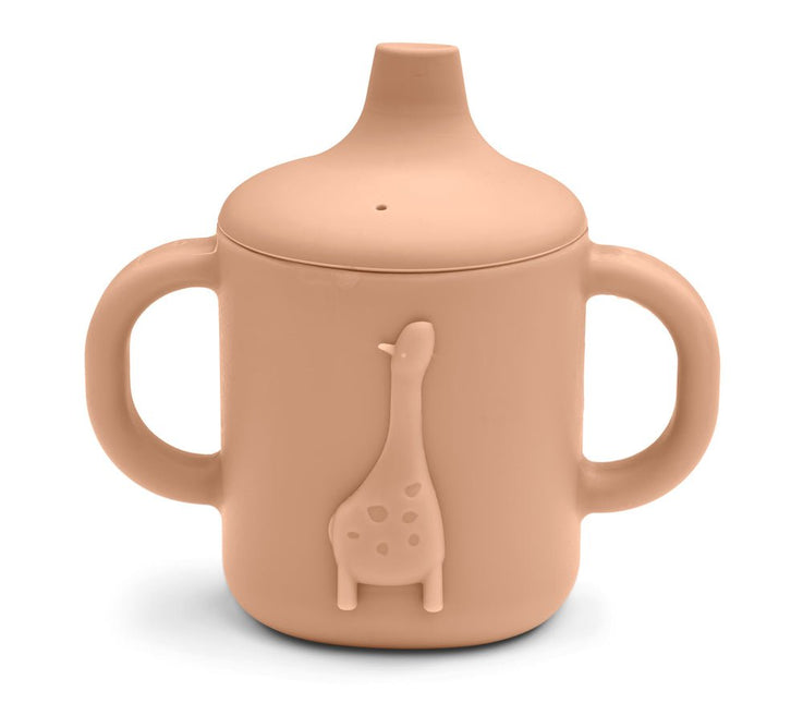 Liewood Drinkbeker Amelio Giraffe Tuscany Rose - Liewood - Babywinkel - 5715493135072