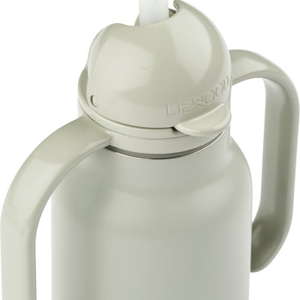 Liewood Drinkbeker Kimmie Vehicles/Dove Blue 250Ml - Liewood - Babywinkel - 5715493448660