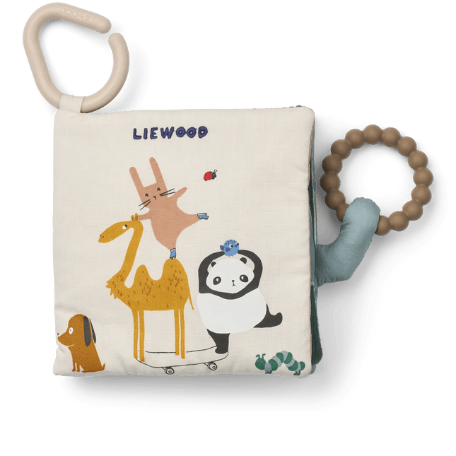 Liewood Fey Around The World Fabric Boekje koop je bij Babywinkel