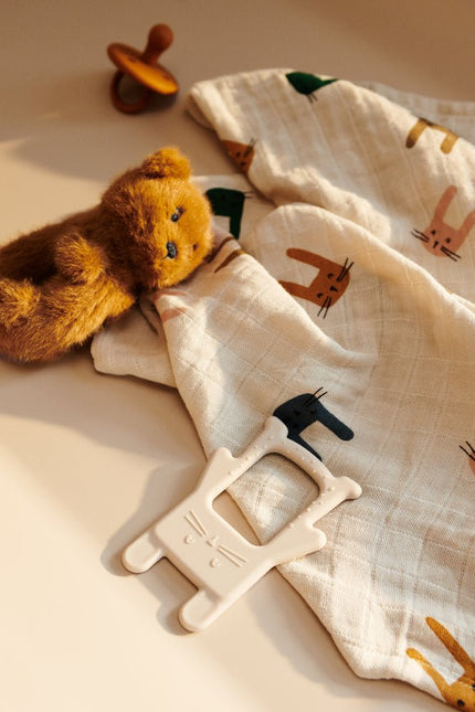 Liewood Hydrofiele Doek Lewis Bunny/Sandy 2St - Liewood - Babywinkel - 5715493377212