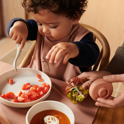 Liewood Kinderservies Set Vivi Peach/ Sea Shell - Liewood - Babywinkel - 5715335086326