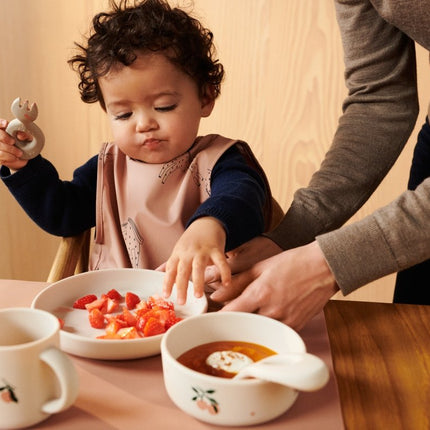 Liewood Kinderservies Set Vivi Peach/ Sea Shell - Liewood - Babywinkel - 5715335086326