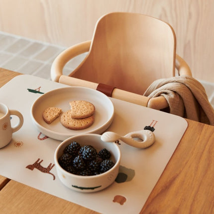 Liewood Kinderservies Set Vivi Safari Sandy - Liewood - Babywinkel - 5715335052840
