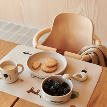 Liewood Kinderservies Set Vivi Safari Sandy - Liewood - Babywinkel - 5715335052840