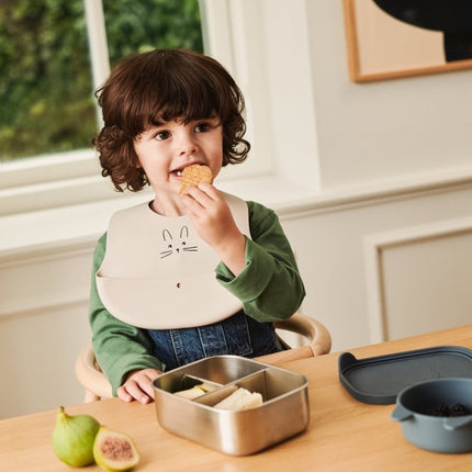 Liewood Lunchbox Arthur Mr Bear Whale Blue koop je bij Babywinkel
