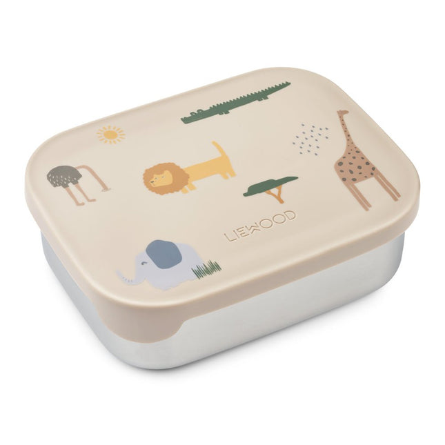 Liewood Lunchbox Arthur Safari Sandy koop je bij Babywinkel
