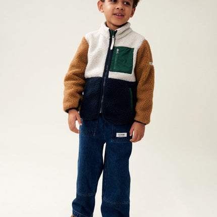 Liewood Nolan Pile Jasje Classic navy multi mix koop je bij Babywinkel