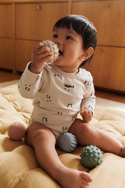 Liewood Speelbal Sensorisch Beach Blue Multi koop je bij Babywinkel