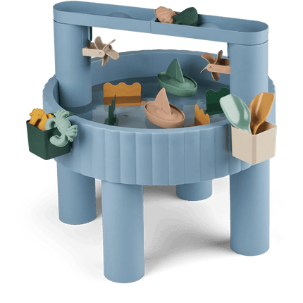 Liewood Speeltafel met Speelgoed Sepp Blue Multi Mix 17 delig koop je bij Babywinkel