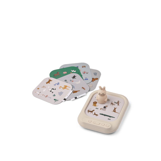 Liewood Spelletje Archie Geluidsbord Met Kaarten Sandy koop je bij Babywinkel