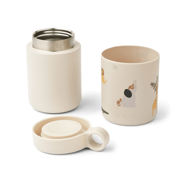 Liewood Thermos Bakje Kian All Together / Sandy - Liewood - Babywinkel - 5715493375546