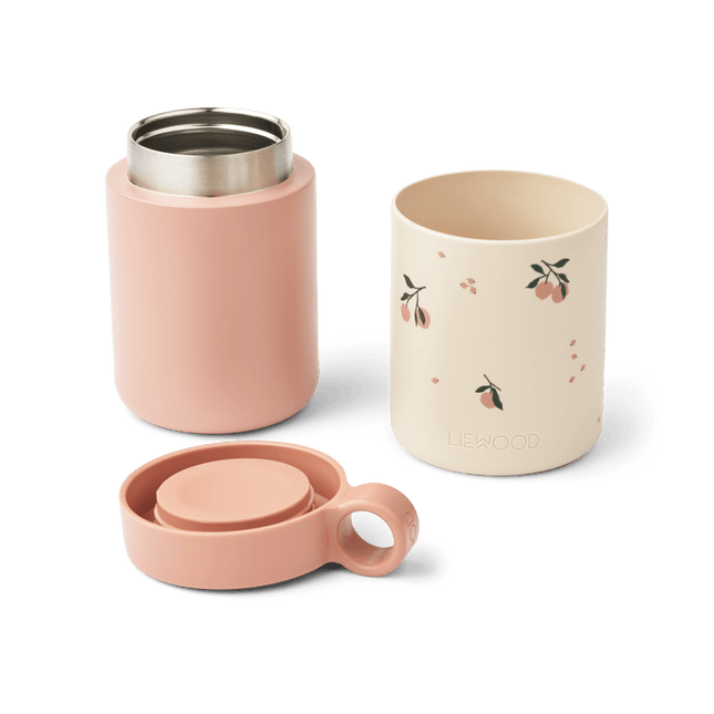 Liewood Thermos Bakje Kian Peach / Sea Shell - Liewood - Babywinkel - 5715493372811