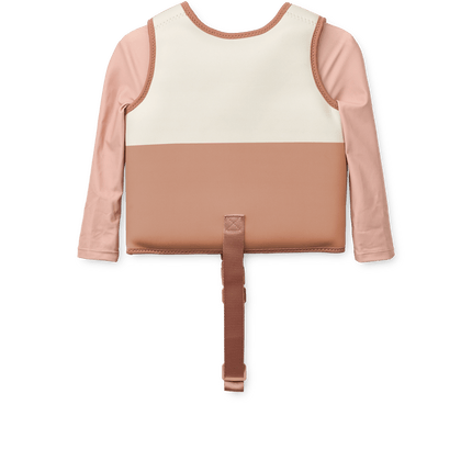 Liewood Zwemvest Dove Met Mouwen Tuscany Rose Multi Mix koop je bij Babywinkel