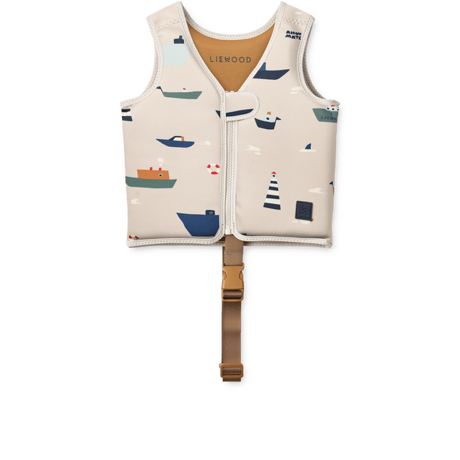 Liewood Zwemvest Dove Sailing Sandy koop je bij Babywinkel