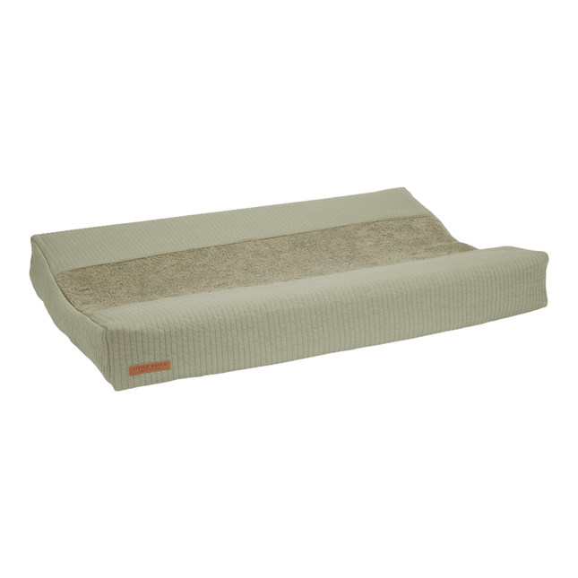 Little Dutch Aankleedkussenhoes Pure Olive - Little Dutch - Babywinkel - 8719638748841